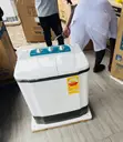 Adorable Nasco 5kg Spin Dry Washing Machine (Gray/White) - 2