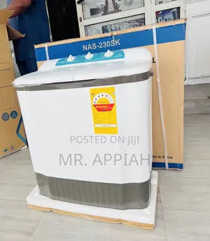 Premium Design Nasco 5kg Semi-Automatic Washing Machine (Spin Dry)