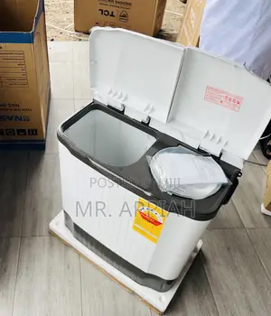 Brand New Nasco 5kg Washing Machine (White)