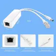 12V 2A 19W 100Mbps Active POE Splitter for IP Cameras - 4