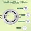 GU10 Recessed Rotating Light Frame - 3