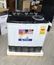 Pearl 12kg Spin Dry Washing Machine (White/Black) - 2