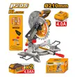 INGCO Cordless Mitre Saw - CMSLI20212 - 2