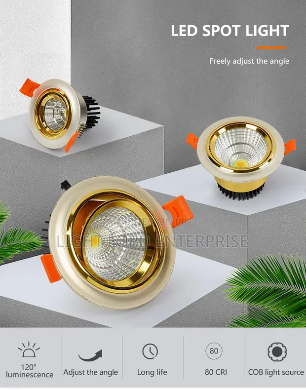 Adjustable 7W LED Spot Light - 1