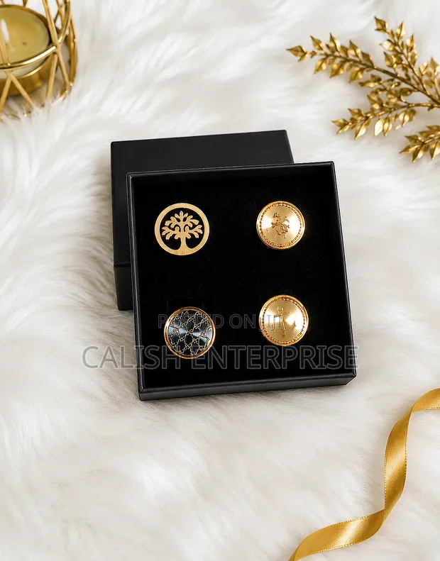 Calish Accessories 4-Piece Lapel Pin Set - 1
