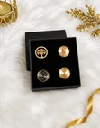 Calish Accessories 4-Piece Lapel Pin Set - 1