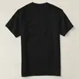 Black T-Shirt with Blue Writing - 2