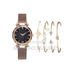 Women's Magnetic Starry Sky Watch + 4 Bracelets