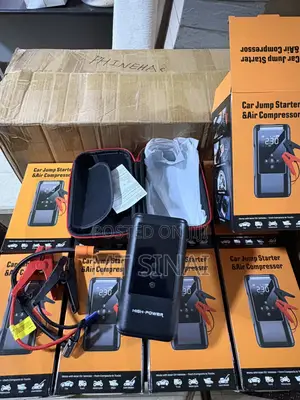 Car Jump Starter with Tire Pump