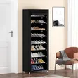 10-Layer Shoe Rack - Spacious & Durable - 1