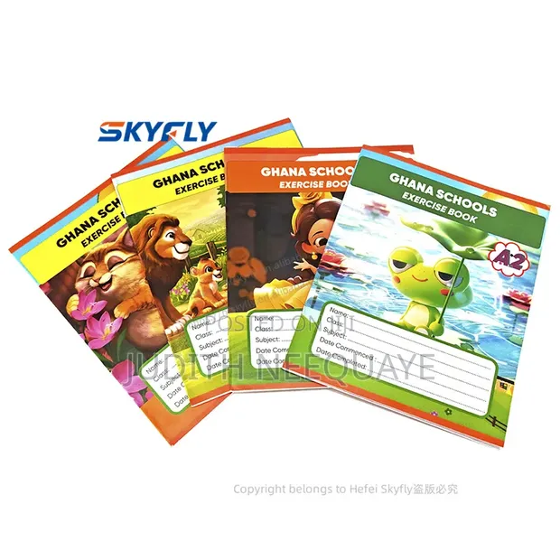 Primary Exercise Books (A1, A2, C, G, D1, D2) - 10pcs Each - 1