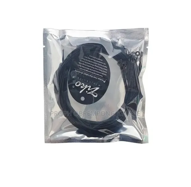 Original Black Nickel Wound Bass Guitar Strings - 1