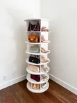 3-in-1 Foldable Portable Wardrobe - White - 1