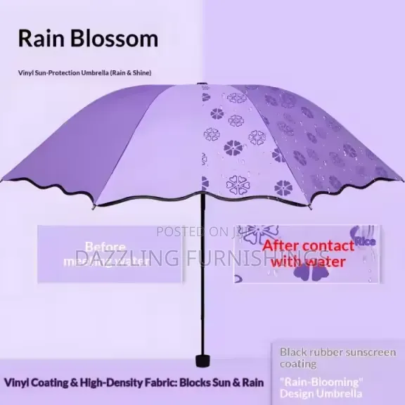 Dazzling Umbrella - Sunny & Rainy Day Use - 1