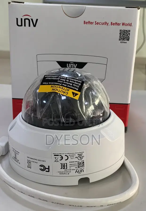 Uniview IPC324LB-SF28-A 4MP IR Dome Network Camera - 1