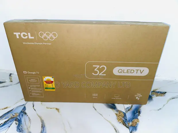 TCL 32" QLED Android Smart Satellite Frameless TV - 1