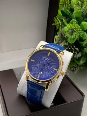 Hermes Luxury Wrist Watch - Unisex, Blue