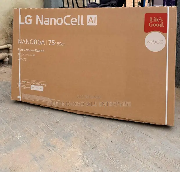 LG Nano80a 75" 4K UHD Smart TV - 1