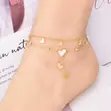 Ladies Stainless Steel Anklet - 2