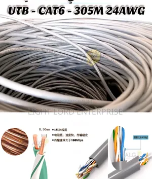 Technotech Cat6 UTP LAN Cable - 305 Meters