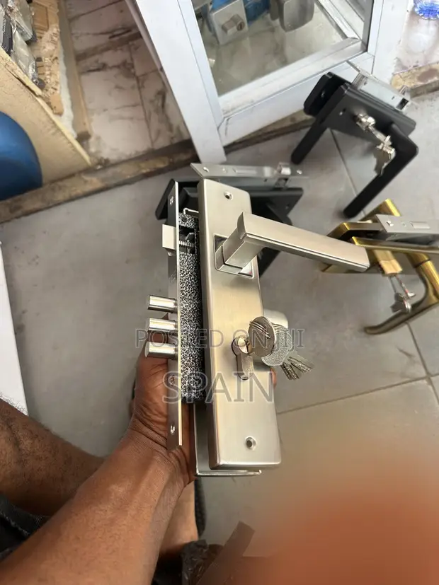 Brand New Door Lock with Cylinder - 1