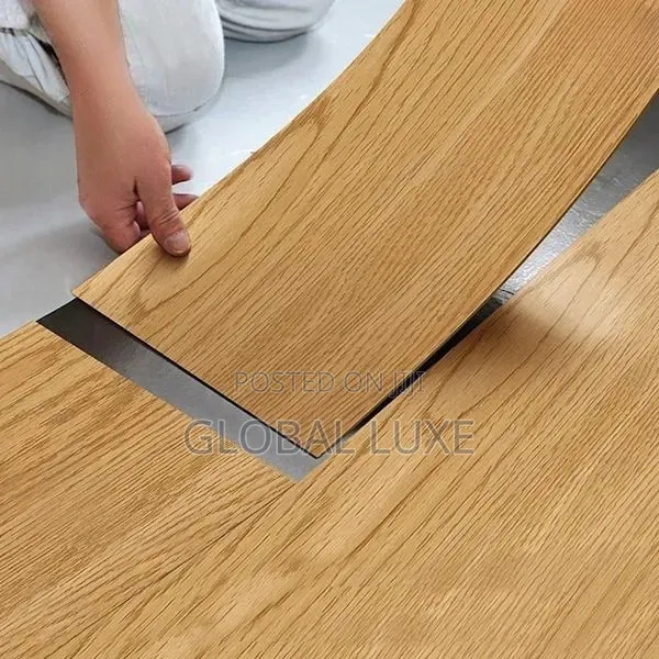 Self-Adhesive Floor Sticker Tiles - Waterproof PVC Flooring - 1