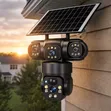 4-Lens Solar 4G Smart CCTV Security Camera - 2