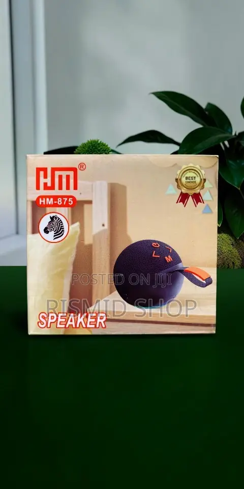 HM-875 Portable Stereo Bluetooth Speaker - 1