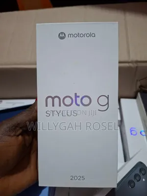 New Motorola Moto G Stylus 5G (2025) 128GB White