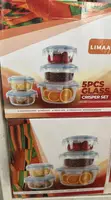 5pcs Set Glass Bowls - 3