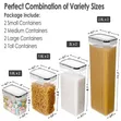 8pcs Airtight Food Storage Container Set - 2