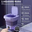 Foldable Mini Washing Machine - Portable & Space-Saving - 2