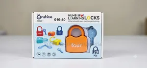 Learning Locks Number Matching Toy