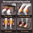 Heated Massage Therapy Mat with Foot Massager & Herbal Pillow - 3