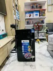 Pearl 80L Table Top Fridge - Black/Red PF-109 - 1