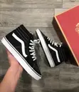 Vans Sk8-Hi - Black / White - 1
