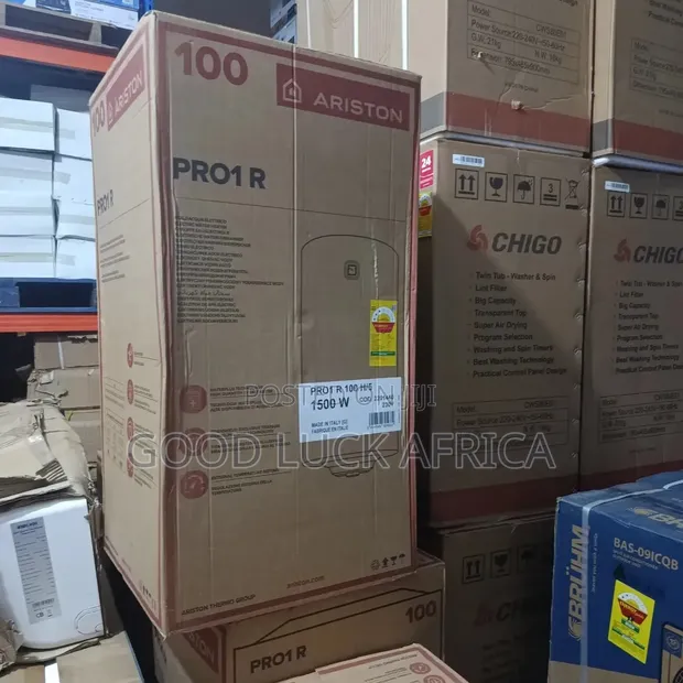 Ariston Pro R Horizontal 100 Litres Water Heater - 1