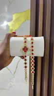 Watch Bracelets, Bangles, Necklaces & Earrings Set - 2