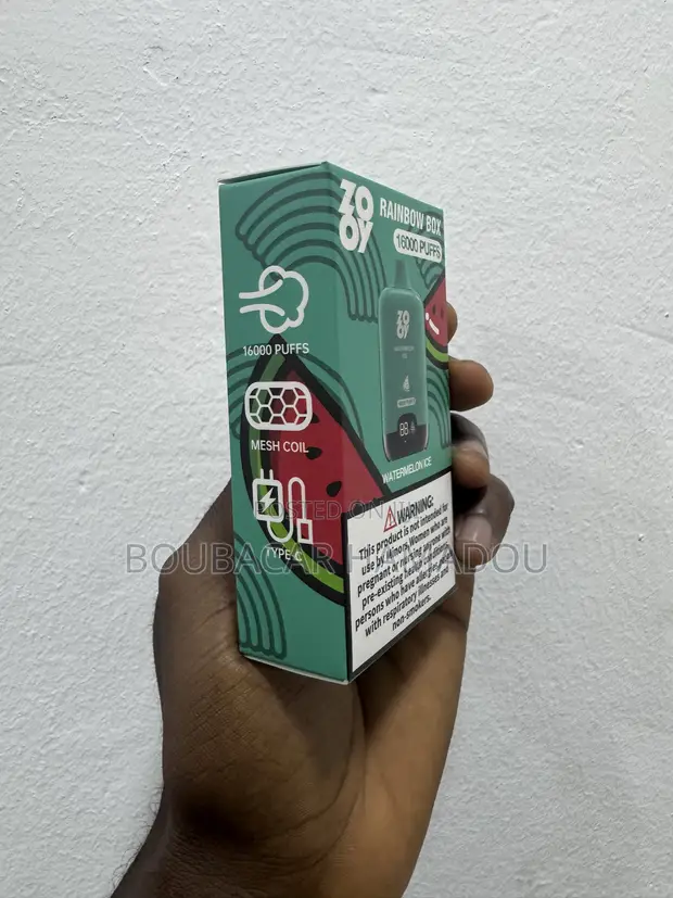 Zooy Rainbow 16000puffs Disposable Vape - Watermelon - 1