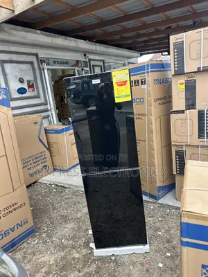 Nasco NASD2-24FL 196L Double Door Bottom Freezer Refrigerator