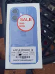 New Apple iPhone 16 128GB Blue - 2