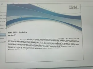 SPSS V27 & Stata Software