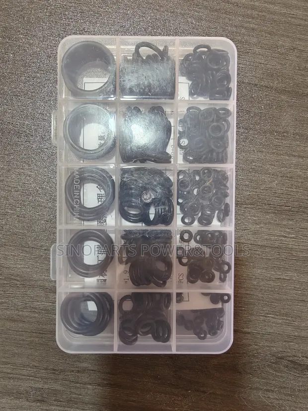 300pcs Rubber O-Ring Assortment Kit with Storage Box - 1