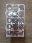 300pcs Rubber O-Ring Assortment Kit with Storage Box - 1
