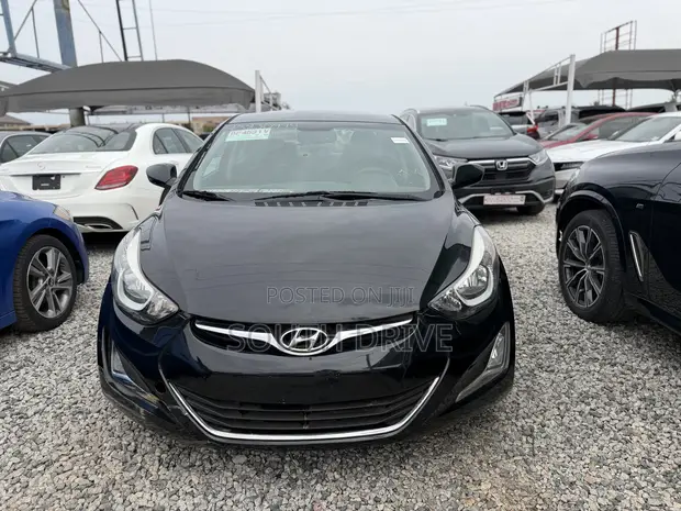 Hyundai Elantra 2014 Black - 1