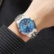 Men's Luminous Quartz Stainless Steel Watch - 1
