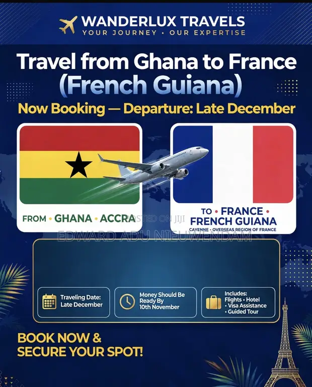 France Group Travel Package to Cayenne - 1