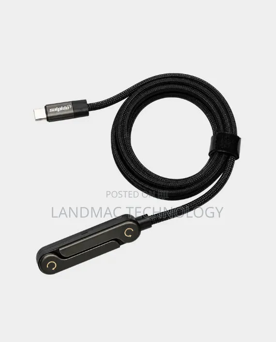 240W Type-C Foldable Mobile Phone Holder Data Cable - 1