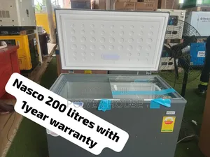 Premium NASCO 200 Litres Chest Freezer - Energy Saving, Fast Freezing
