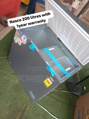 Brand New NASCO 200L Chest Freezer with 1 Year Warranty